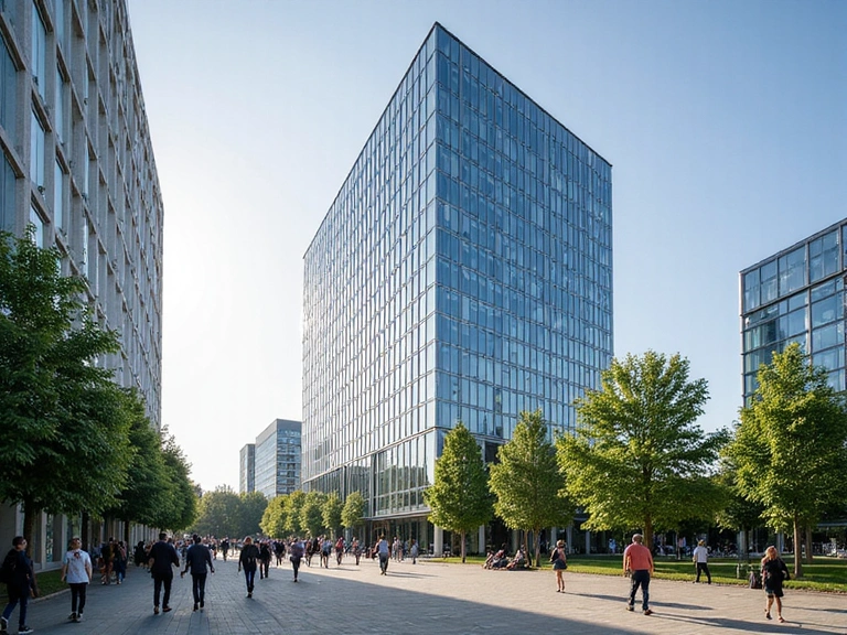 Modern office building in Berlin